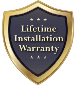 Lifetime Installation Warranty Shield