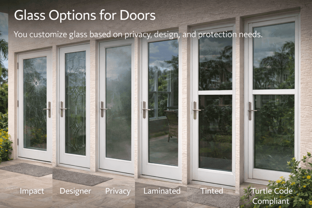 Patio Glass Doors Privacy Options